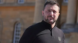 AP : Ukranian President Volodymyr Zelenskyy |